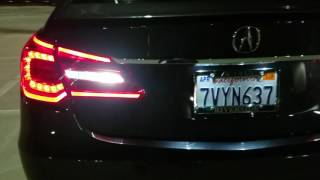 Acura RLX Legend Led Tail lamps KC2 Conversion