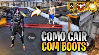 COMO CAIR SÓ COM BOOT NA PARTIDA RANQUEADA!! BUG PARA CAIR SÓ COM BOOT NA RANQUEADA!! FREE FIRE