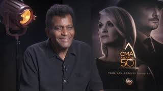 Charley Pride at the CMA 50 Year Awards in The DM Zone