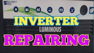 LUMINOUS Eco Volt + 1050 INVERTER Repair #luminous inverter