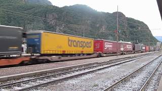 Doppia di Vectron TX Logistik con il TEC Melzo-Herne in transito a Bolzano!