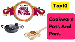 Top10 Cookware Pots and Pans Available on Amazon #fyp #homemakersakhi #pots #pans