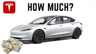 Tesla Model 3 Cost of Ownership: Everything You Need to Know! #cars #money #tesla a