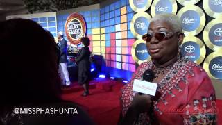 MissPhaShunta Interviews Lunell at the 2014 Soul Train Awards red carpet