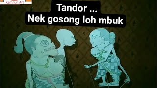 Obrolan Wayang Bagong Punakawan wayang limbok Bersama Wayang Pak gundol