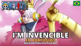 ONE PIECE - I'M INVENCIBLE EM PORTUGUÊS - UTA MALE COVER - FILME RED DUBLADO LEGENDADO TRADUÇÃO (HD)