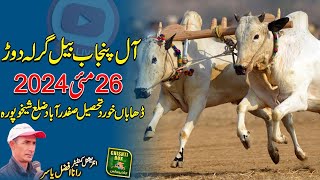 🔴 LIVE Bull Circle Race Ghirla Patti Mela Dhabaan Khurd Safdarabad