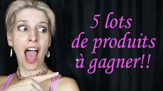 concours 500 abonnés 5 ans 5 lots à gagner (FERMÉ)