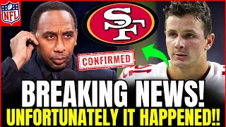 😱BAD NEWS! WHAT NOBODY WANTED HAPPENED! THE FANS GO CRAZY ABOUT THIS! 49ERS NEWS!