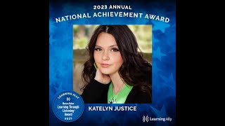 National Achievement Award Winner - Katelyn J