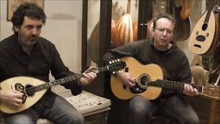 Pre-war style bouzouki with guitar made  by Tasos Theodorakis. 2