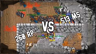 Urwis znika z planszy - 260 RP vs 513MS #tibia