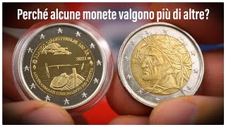 Perchè alcune Monete da 2€ Costano così Tanto?