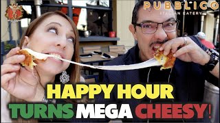 Happy Hour Turns MEGA Cheesy at Pubblico in Scottsdale!