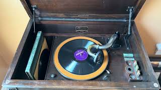 Billie Holiday Strange Fruit on a Commodore Purple Repress Label Played on a 1928 Victor 4-20X