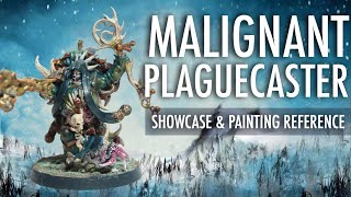 Malignant Plaguecaster Death Guard Nurgle Chaos Spacemarines Showcase Painting Warhammer 40K