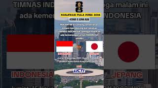 kualifikasi piala dunia indonesia vs jepang.. partai sangat luar biasa mengenang sejarah 45