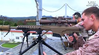 US Marines M40A6 Fire Training at Camp Hansen