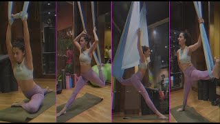 ACTRESS TAPSEE' PANNUs LATEST HOT ROPE WORKOUT