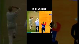 BEN STOKES 🔥 BOWLING ACTION REAL LIFE VS REAL CRICKET 20/22/24/25 #cricket #ipl #shorts