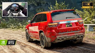 Jeep Grand Cherokee SRT8 | The Crew Motorfest | (Steering Wheel + Paddle Shifter) Gameplay [4K]