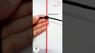 How to make Macrame Heart Bracelet 😍 DIY 1/4 #bracelet #diy #macrame #shortvideo