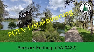 POTA Erstaktivierung Seepark Freiburg | DE-0422 | ex. DA-0422