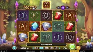 Shimmering Woods: What happened when the reels spin one hundred times!