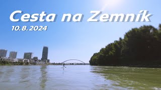 SUP - Cesta na Zemník - 10.8.2024