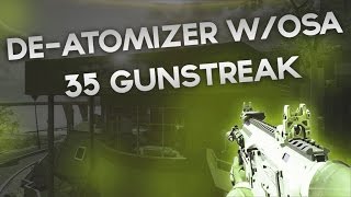 INSANE OSA 35 GUNSTREAK WITH DE ATOMIZER IN TEAM DEATMATCH! CLASSIC WEAPON NUKE INFINITE WARFARE!