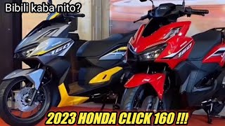 2023 HONDA CLICK 160 SPECS AND FEATURES NA PWEDENG PAG PILIAN.