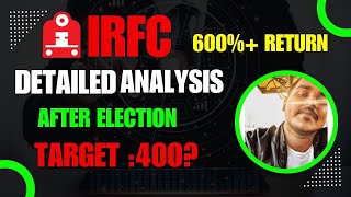 IRFC Stock Detailed Analysis After Election |Full Analysis of IRFC Stock |Sayantan Mukherjee