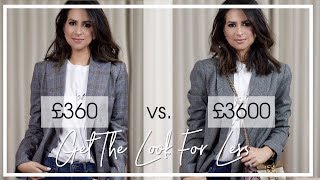 GET THE LOOK FOR LESS | £360 vs. £3600 Fashion Dupes | JASMINA PURI