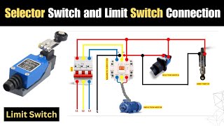 #Selector Switch and Limit Switch Connection #Linite switch Connection #Shorts