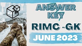 RIMC Answer key- June 2023 by Mr.Math #rimcdehradun #sainikschool #military #indianarmy #bharat