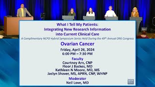 Integrating New Research Information into Current Clinical Care — Ovarian Cancer