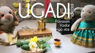 Ugadi Special | Payasam + Vadai + Mango Rice | ASMR Miniature cooking