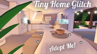 SECRET Glitch Vacation Home - Tiny Home is a BASEMENT - Adopt Me!