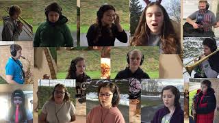 Conneaut Valley MS sings and plays Joy To The World