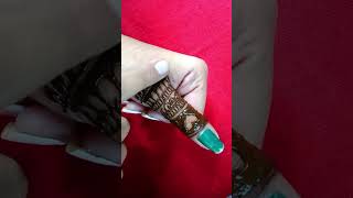 Negative mehndi design ||reverse mehndi design ||lovely fingers mehndi designs #shorts #ytshorts