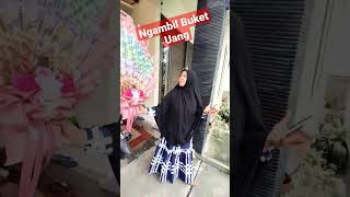 Ngambil Pesanan Buket Uang Di Madiun Kota #shorts