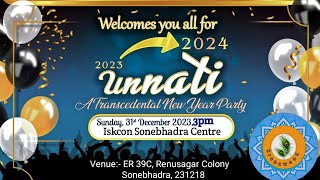 unnati festival 2023⏭️2024 {A Transcendental new year party}