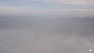 Thessaloniki, Greece Foggy Morning - DJI Mavic Pro footage