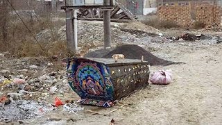 廣東奇葩婚俗背棺材結婚，棺材當嫁妝|Guangdong strange wedding customs that take coffins when marring