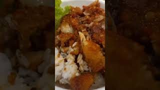 Ayam gubrak pedas level 5