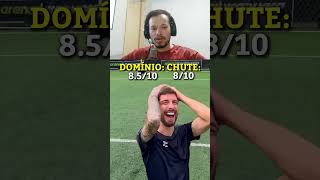 DOMINOU BATEU COM BOLA DE SABÃO @Banheiristas #futebol #desafios #football