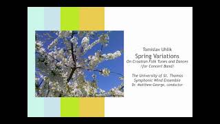 T. Uhlik: Spring Variations (for Concert Band)