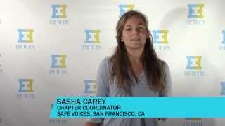 Sasha Carey on having "a shoulder to learn on"