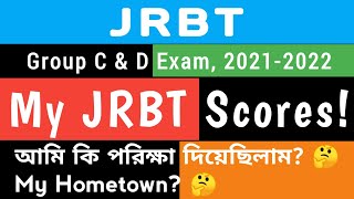 JRBT Group C & D Exam, 2021-2022 | My Scores😍 as per Final Answer Key😍 | SURPRISE!!!