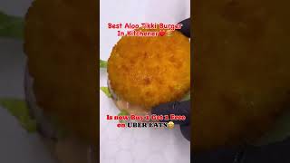 The best aloo tikki burger in Kitchener is now buy 1 get 1 Free #chickbites #kitchener #foodie #food